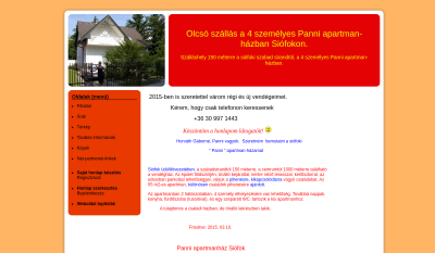 Siófok - Panni Vendégház