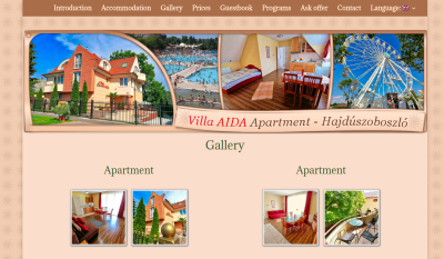 Hajdúszoboszló - Aida Apartmanház