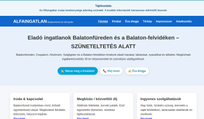 Balatonfüred - Alfa Ingatlan