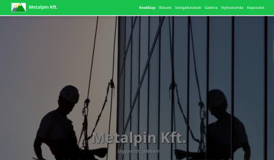 Budaörs - UJ Metalpin Kft. Ipari Alpintechnika
