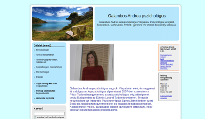 Galambos Andrea pszichológus