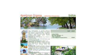 Siófok - Apartman Orgona