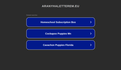 Aranyhal Étterem
