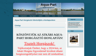 Atkár - Aqua Part Horgásztó