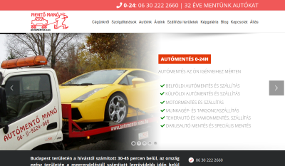 Mentő Manó Autómentés