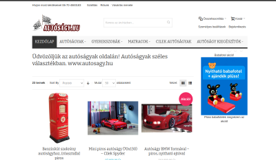 Autóságy Webátuház