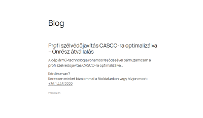 Autoglas Online - Autóüveg