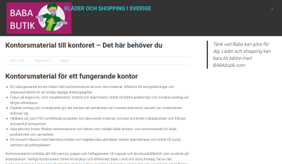 Bababutik Baba és Gyermekruha Webáruház