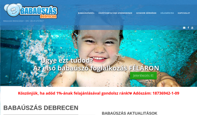 Babaúszás Debrecen