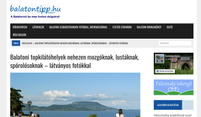Biciklivel a Balaton körül - 2012