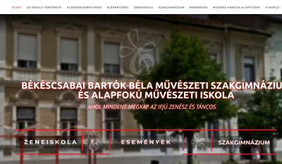 Békéscsaba - Bartók Béla Művészeti Szakközépiskola és Művészetoktatási Intézmény, Zeneiskola