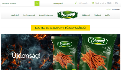 Biopont Webáruház