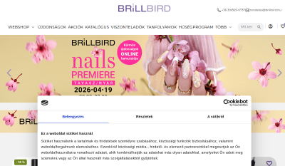 BrillBird műköröm alapanyagok