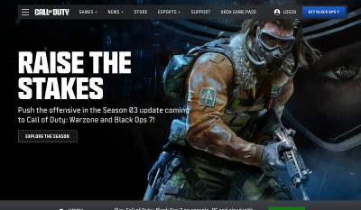 Call of Duty Hivatalos Oldal