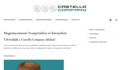 Veszprém - Castello Company - Csizmadia Imre Magánnyomozó