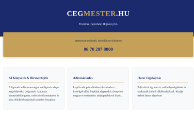 Cégmester Cégkereső