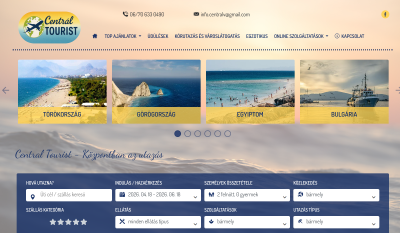 Veszprém - Centrál Tourist Utazási és Ingatlanközvetítő Iroda