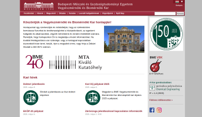 Vegyészmérnöki Kar