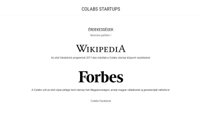 Colabs - Coworking Közösség és Közös Tér Budapest