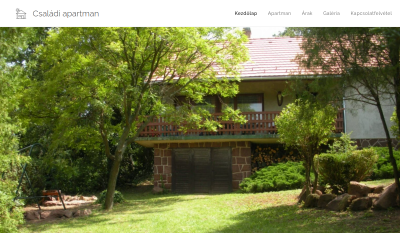 Balatonalmádi-Káptalanfüred - Családi Apartman