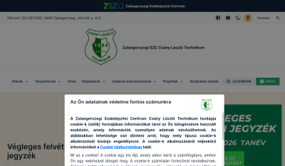 Zalaegerszeg - Csány László Közgazdasági Szakközépiskola
