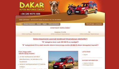 Dunakeszi, Fót, Vác - Dakar Autósiskola
