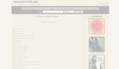 Dalszöveg.hu