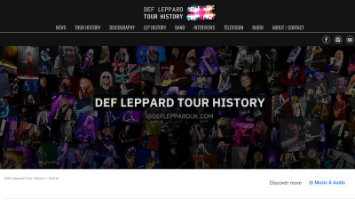 Def Leppard Tour History