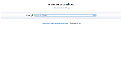 EU Szabvány Játszóterek