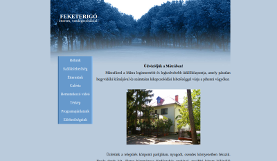 Mátrafüred - Feketerigó Panzió és Étterem