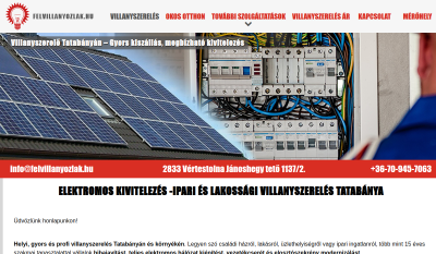 Budapest, Tatabánya - Halász Csaba Olivér Vállalkozó