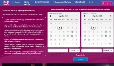 Park&Fly Liszt Ferenc Repülőtéri Parkoló