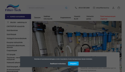 Filter-Tech Kútvíz és Ivóvíz Tisztítás, Vastalanítás