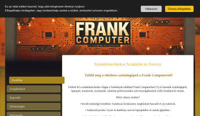 Tatabánya - Frank Computer Számítástechnikai Szaküzlet és Szervíz
