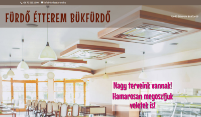 Bük-Bükfürdő - Fürdő Étterem
