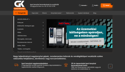 Gasztroker Konyhatechnikai Webáruház