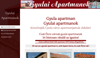 Gyula - Gyulai Apartmanok