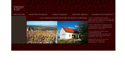 Villány - Herger Pince (Portugieser)