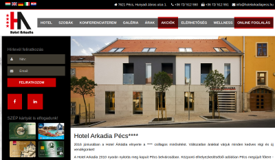 Pécs - Hotel Arkadia
