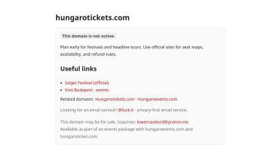 Hungarotickets.com