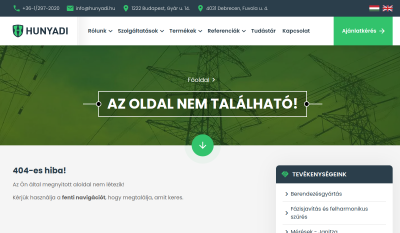 Hunyadi Kft. - Megújuló Energia