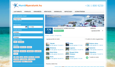 Hurrá-Nyaralunk - Görögország