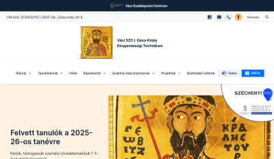 Vác - I. Géza Király Közgazdasági Szakközépiskola