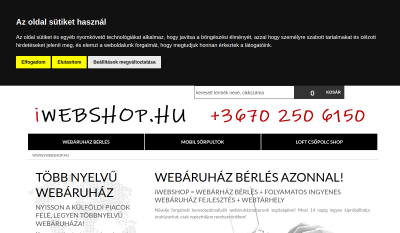 iWEBSHOP Webáruház Megoldások