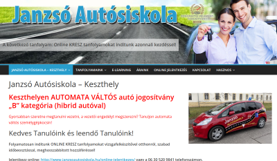Keszthely - Janzsó Autósiskola Bt.