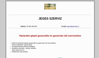 Taksony - Jeges Szervíz