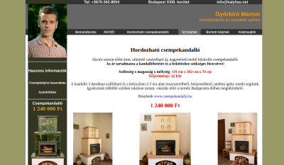 Győrbíró Márton Cserépkályha Építés