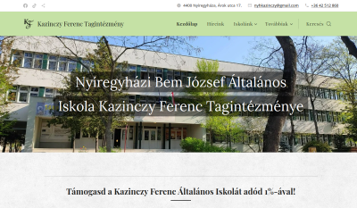 Nyíregyháza - Bem József Általános Iskola Kazinczy Ferenc Tagintézménye