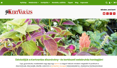 Kertvarázs Kertészeti Áruda és Webáruház
