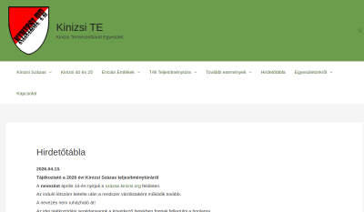 Kinizsi TE - Kinizsi 100